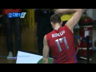 Волейбол. Мужчины. ЧЕ. Россия-Финляндия. 09.10.2015